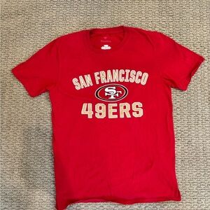 Fanatics Red San Francisco 49ers Tee
